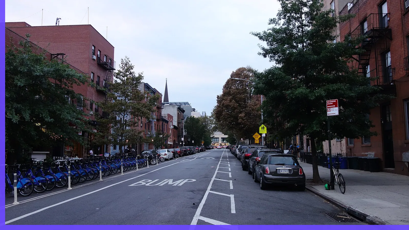 A Brooklyn neighborhood streetscape illustrating dining in Boerum Hill