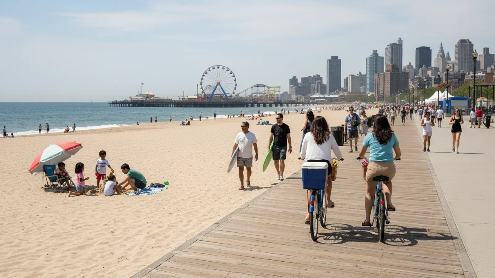 Editorial view of Brooklyn illustrating A practical guide to Brooklyn beaches