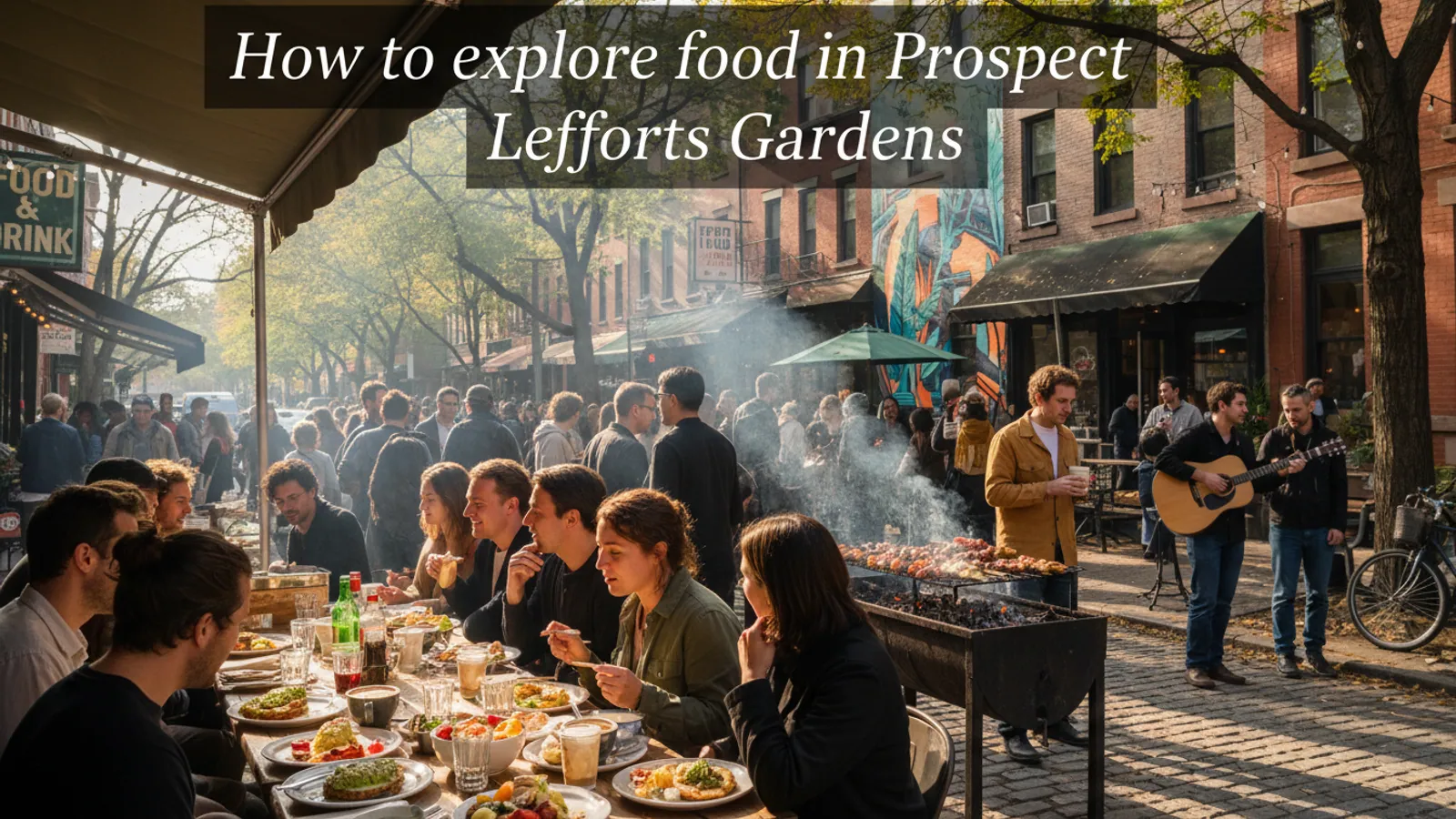 Editorial view of Prospect Lefferts Gardens illustrating How to explore food in Prospect Lefferts Gardens