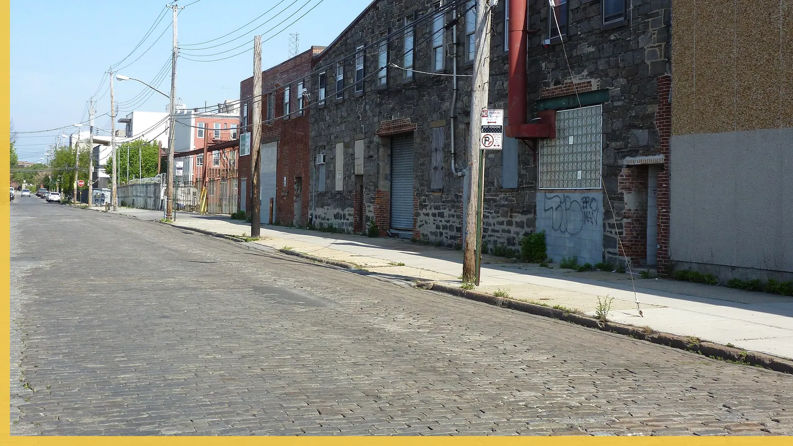 A Brooklyn neighborhood streetscape illustrating food in Red Hook