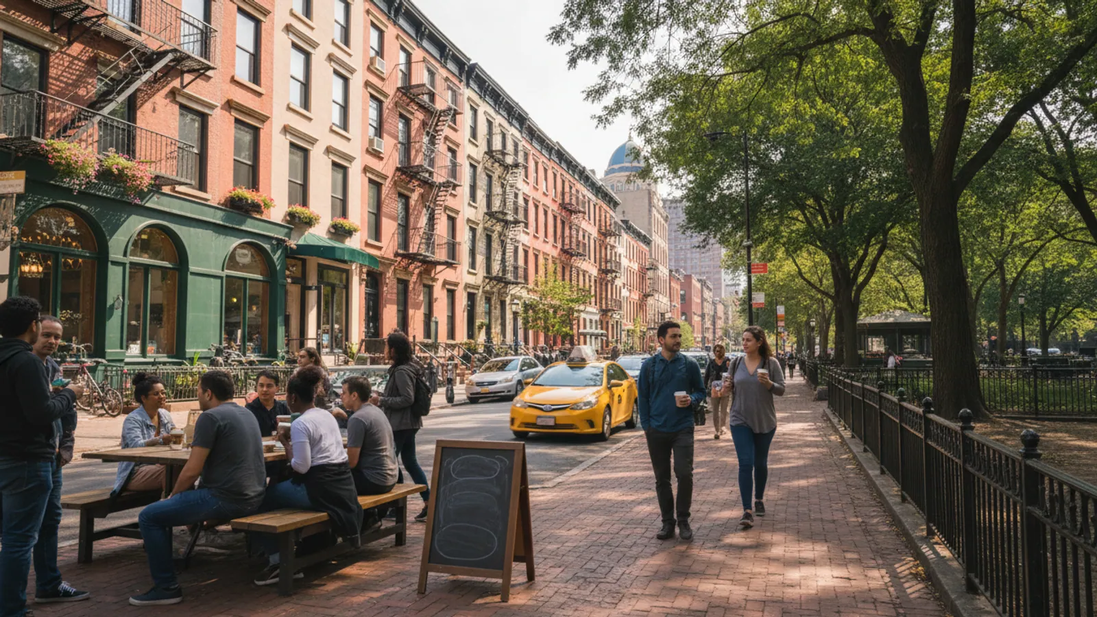 Editorial view of Crown Heights illustrating A coffee lover’s guide to Crown Heights